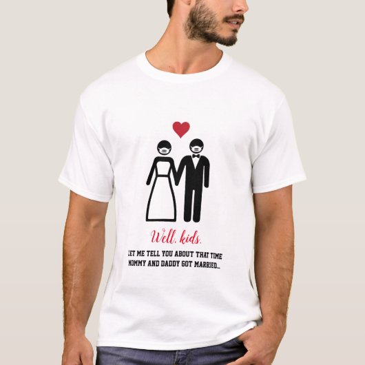 Damals got Mama und Papa verheiratet. Coronavirus T-Shirt (Vorderseite)