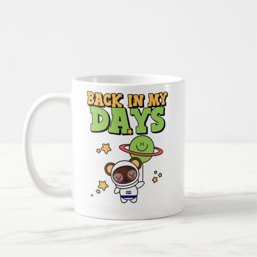 Damals hatten wir neun Planeten Kaffeetasse (Links)