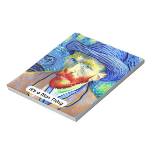 DaMan 5.5" x 6" Notepad - 40 Seiten Notizblock