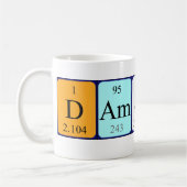 Damarcus Periodenname Tasse (Links)