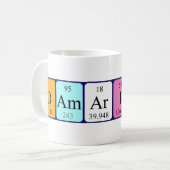 Damarion Periodenname Tasse (Vorderseite Links)