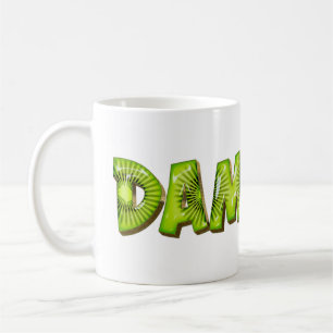 Damaris Name Kiwi Style Tasse Teetasse Kaffeetasse