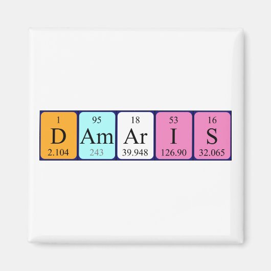 Damaris Periodenmagnet Magnet (Vorne)