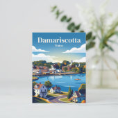 Damariscotta USA Postkarte (Stehend Vorderseite)