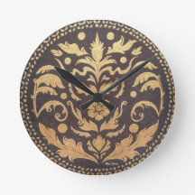 Damascene Wall Clock