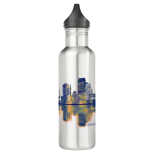 Damascus Skyline Edelstahlflasche (Links)