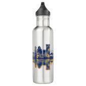Damascus Skyline Edelstahlflasche (Rechts)