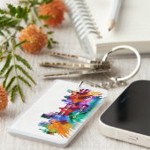 Damascus Skyline Schlüsselanhänger (Vorderseite rechts)