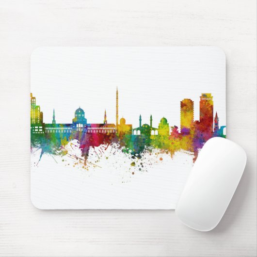 Damascus Syria Skyline Mousepad (Mit Mouse)