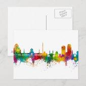 Damascus Syria Skyline Postkarte (Vorne/Hinten)