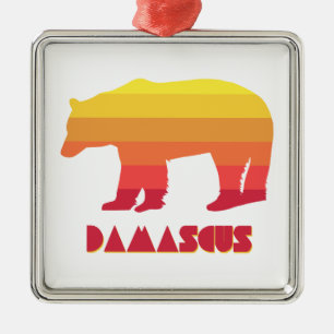 Damascus Virginia Rainbow Bär Ornament Aus Metall