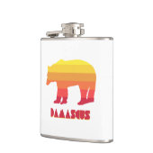 Damascus Virginia Rainbow Bear Flachmann (Links)