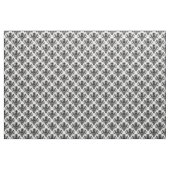 Damask 02 Muster - Schwarz Stoff (Yard (91,4 cm))