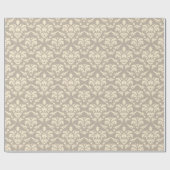 Damask 2 geschenkpapier (Flach)