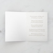 Damask 30. Hochzeitstag Grußkarte Karte (Innenseite)