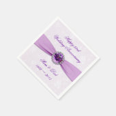 Damask 33. Hochzeitspapier Napkins Serviette (Ecke)