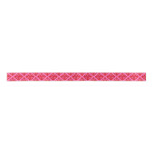 Damask #3 DIY Colors Hot Pink Red Satinband (Vorderseite)