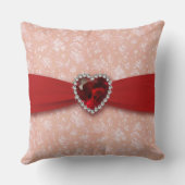 Damask 40. Hochzeitsszenario Kissen (Rückseite)