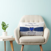 Damask 45. Hochzeit-Jubiläum-Kissen Lendenkissen (Stuhl )