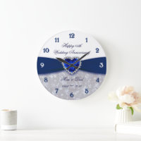 Damask 45. Uhr zum Hochzeitstag