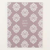 Damask Ambience Toskana Blassrosa 2026 Planer (Vorderseite)