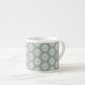 Damask Ambiente Blasses Olive Espresso Cup Espressotasse (Vorderseite Rechts)