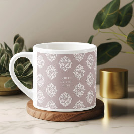 Damask Ambiente Toskana Blassrosa Espresso Cup Espressotasse