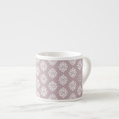 Damask Ambiente Toskana Blassrosa Espresso Cup Espressotasse (Vorderseite Rechts)