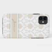 Damask Anpassbarer iPhone-Fall Case-Mate iPhone Hülle (Rückseite (Horizontal))