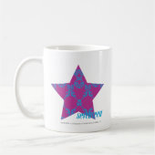 Damask Aqua-Lila 3 Kaffeetasse (Links)