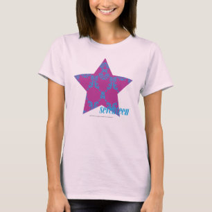 Damask Aqua-Lila 3 T-Shirt