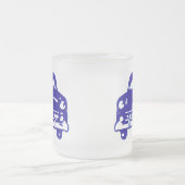 Damask Auto Mattglastasse (Mittel)