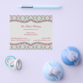 Damask Banner Flyer (Einzeln)