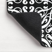 DAMASK - Black Background Mousepad (Ecke)