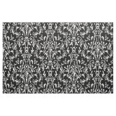 Damask Black & White Stoff (Fat Quarter (45,7 x 55,9 cm))
