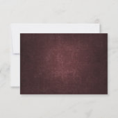 Damask Border UAWG RSVP Karte (Rückseite)