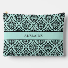 Damask Braut Tribe Brautparty Türkis Zubehörtasche