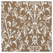 Damask Brown Stoff (Muster)