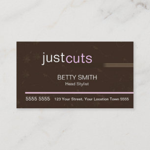 Damask Business Card Visitenkarte