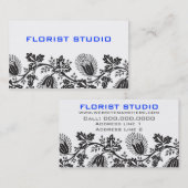 Damask Business Cards Visitenkarte (Vorne/Hinten)