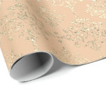 Damask Champagne Gold Royal Metallic Peach Salmon Geschenkpapier<br><div class="desc">Glam und Chic Wrapping Paper für viele Anlässe wie Geburtstag,  Jubiläum,  Hochzeit,  Brautparty,  neue Arbeit,  neue Zuhause,  Corporate Party,  Ruhestand Party,  neues Baby..</div>