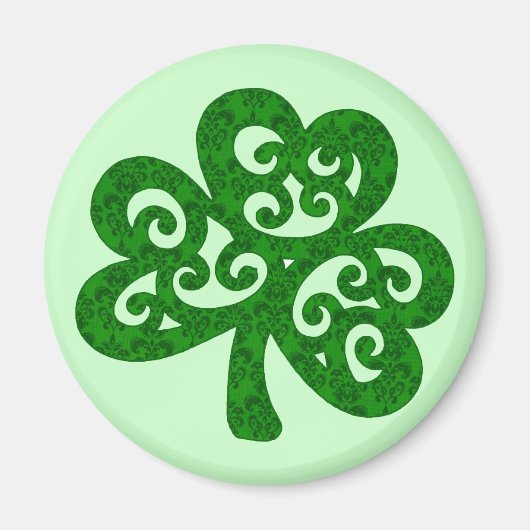 Damask Clover Magnet (Vorne)
