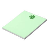 Damask Clover Notizblock (Rotiert)