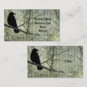 Damask Crow Visitenkarte (Vorne/Hinten)