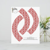 Damask cupcake wrapper, party cupcake wrapper (Stehend Vorderseite)