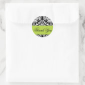 Damask Danke, Sticker (Tasche)