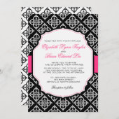 Damask Dreams - Einladungen zur Hochzeit (Vorne/Hinten)