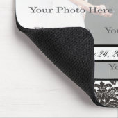 Damask Elegance Wedding Mouse Pad Mousepad (Ecke)