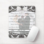 Damask Elegance Wedding Mouse Pad Mousepad (Mit Mouse)