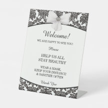 Damask Elegance Wedding Safety
